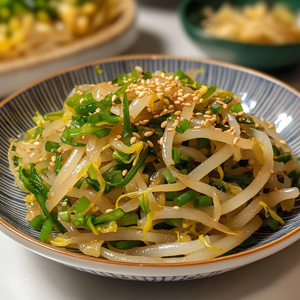 Korean Bean Sprout Salad (Kongnamul Muchim)