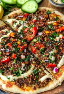 Lamb Lahmacun (Turkish Pizza)