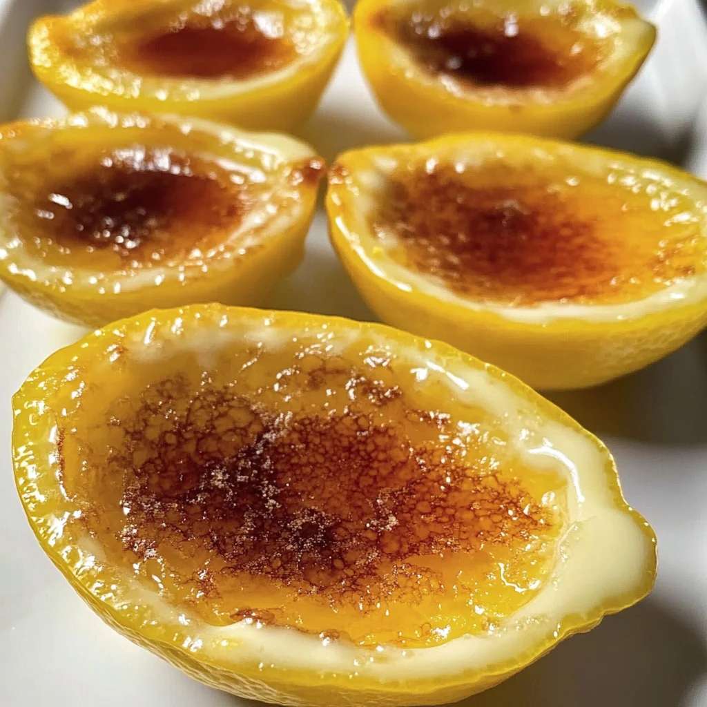 Lemon Posset Brûlée