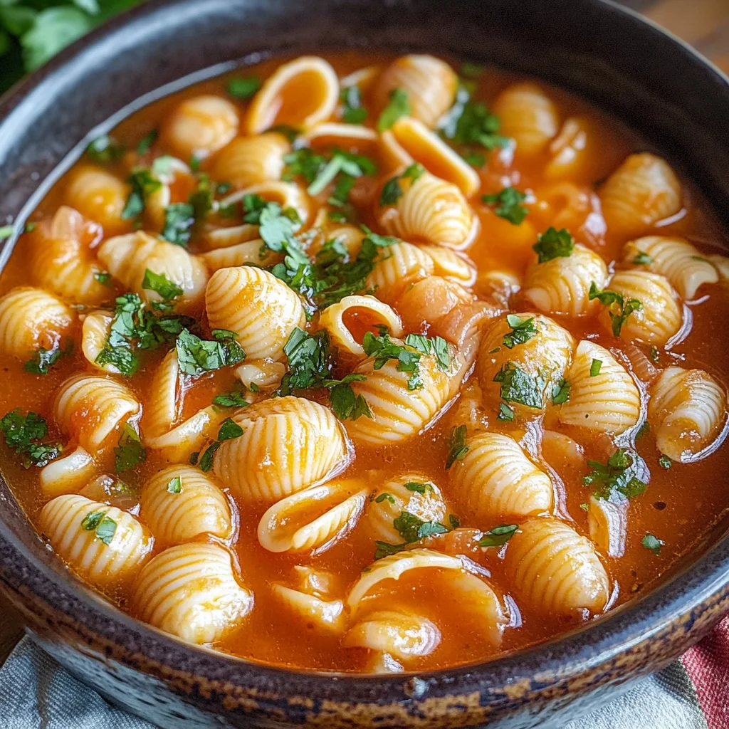 Mexican Sopa de Conchas