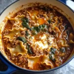 Mouthwatering One Pot Lasagna Soup - Alrightwithme