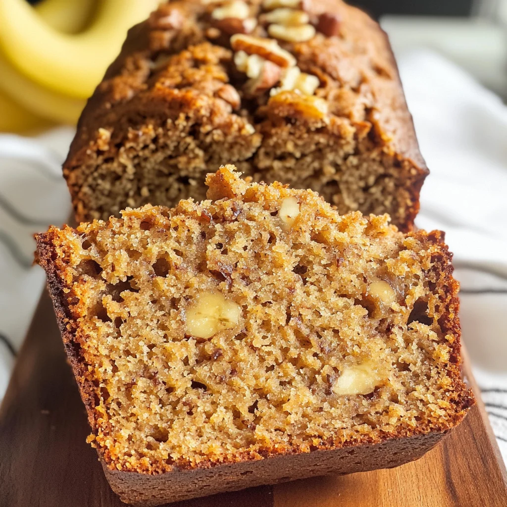 Peanut Butter Banana Bread