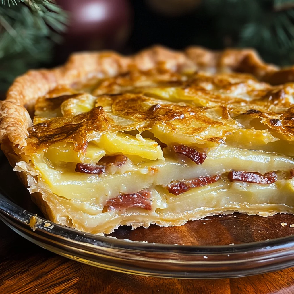 Potato Turkey Bacon Pie