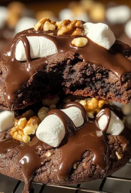 Rocky Road Chocolate Fudge Cookies