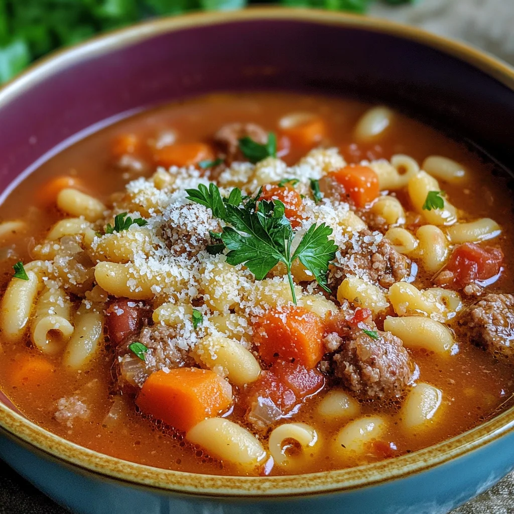 Semi-Homemade Italian Pasta Fagioli Recipe