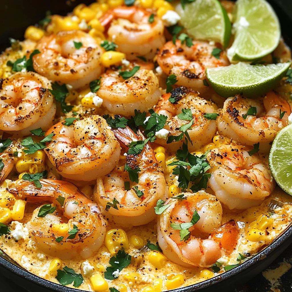 Shrimp and Creamed Corn (30 Minutes, One-Pan)