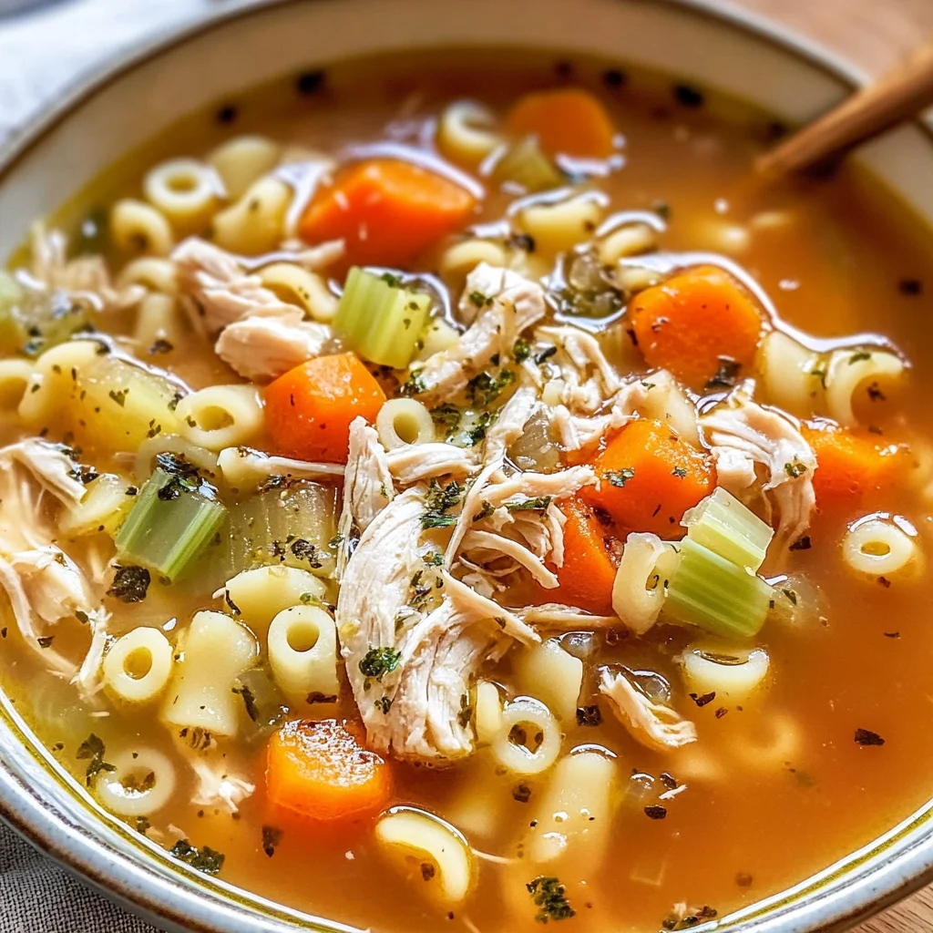 Sicilian Chicken Soup
