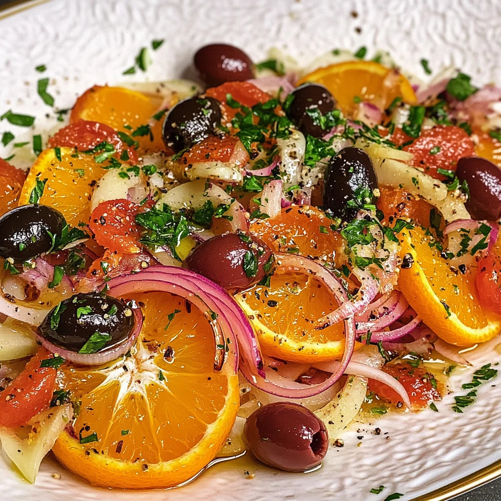 Sicilian Orange Salad (Insalata di Arance)