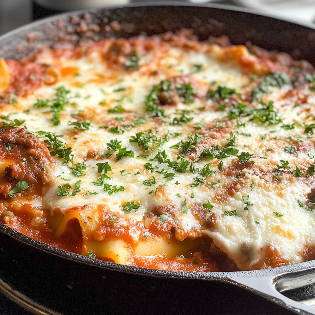 Skillet Lasagna