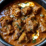 Slow-Cooked Lamb Rogan Josh with Kashmiri Chili and Yogurt
