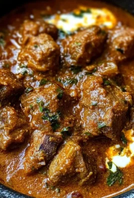 Slow-Cooked Lamb Rogan Josh with Kashmiri Chili and Yogurt