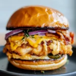 Smash Chicken Burger