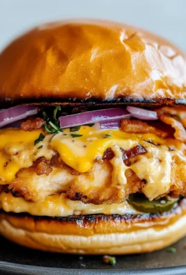 Smash Chicken Burger