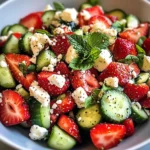 Strawberry Cucumber Salad Recipe
