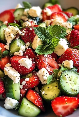 Strawberry Cucumber Salad Recipe