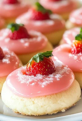 Strawberry Lemonade Melt Away Cookies