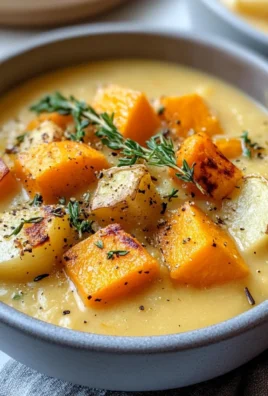 Tasty Roasted Winter Vegetable Soup