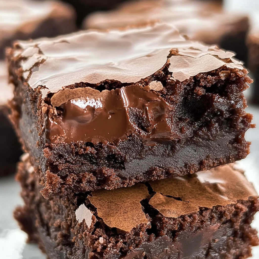 Triple Chocolate Brownies