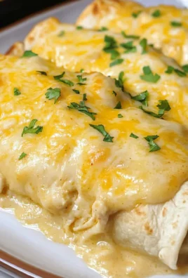 White Chicken Enchiladas