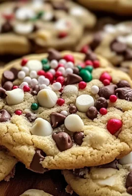 Winter Wonderland Chocolate Chip Christmas Cookies