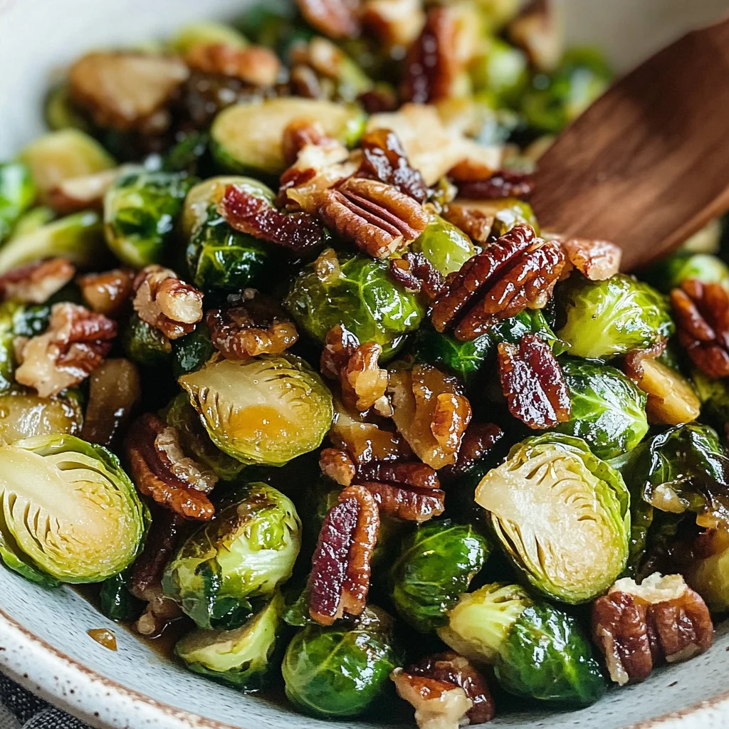 30-Minute Stovetop Maple Turkey Bacon Brussels Sprouts