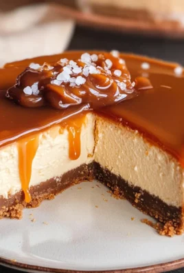 BEST SALTED CARAMEL CHEESECAKE RECIPE