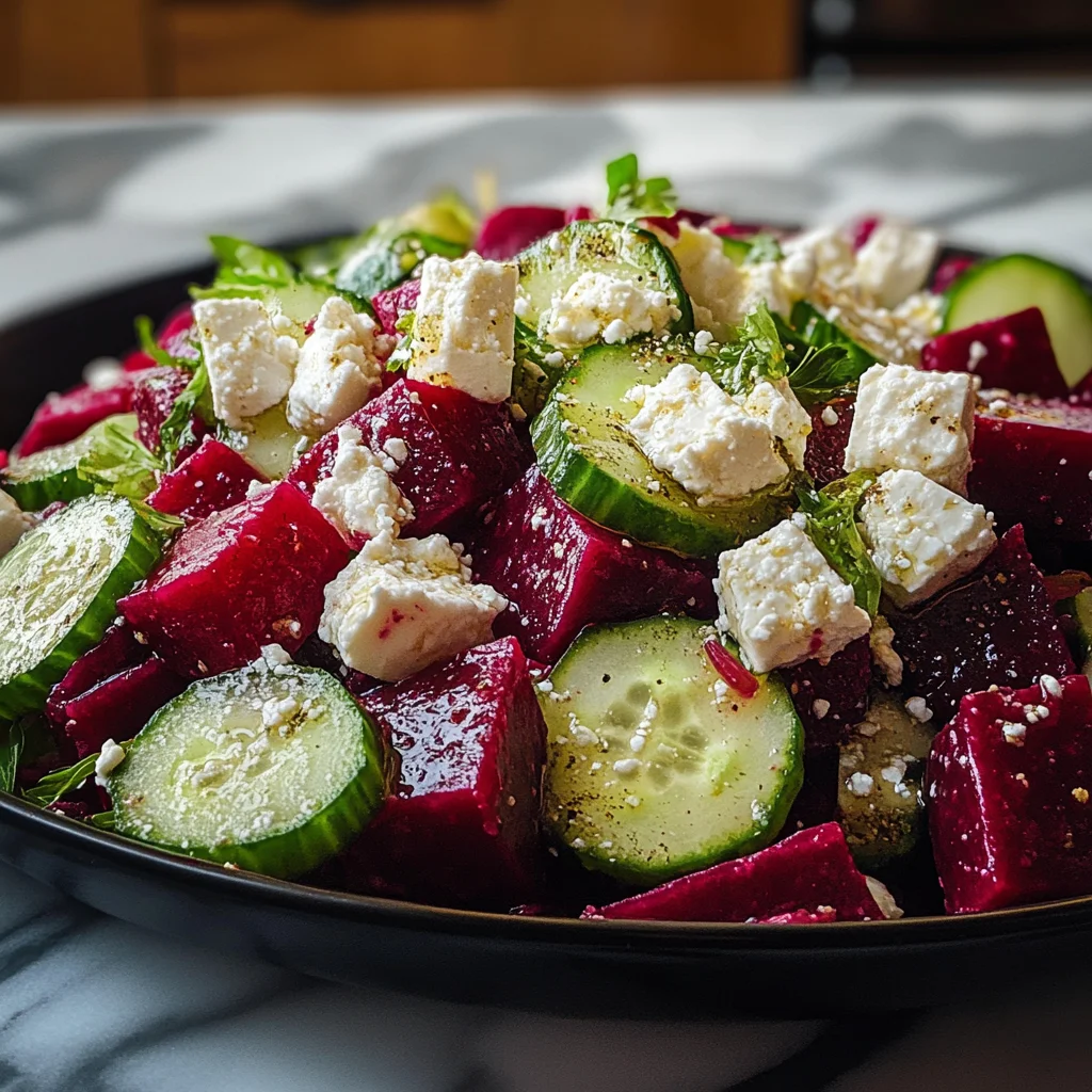 Beet Salad with Feta and Cucumber: A Fresh Summer Favorite