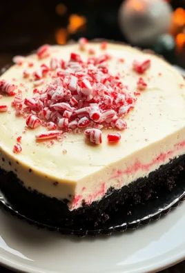 Best Christmas Peppermint Cheesecake