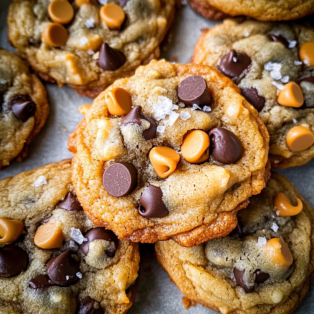 Best Ever Butterscotch Chocolate Chip Cookies (with Sea Salt)