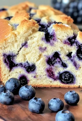 Blueberry Cream Cheese Bread