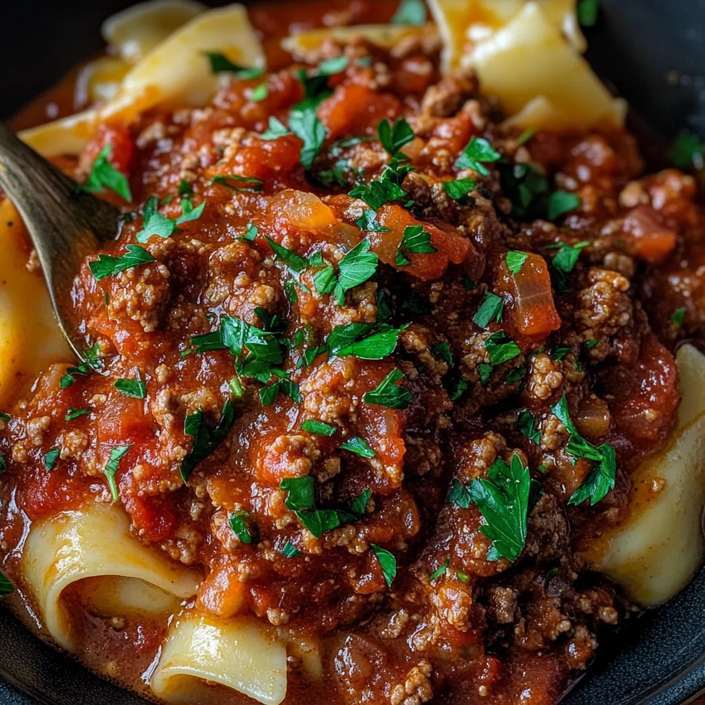Bolognese Sauce