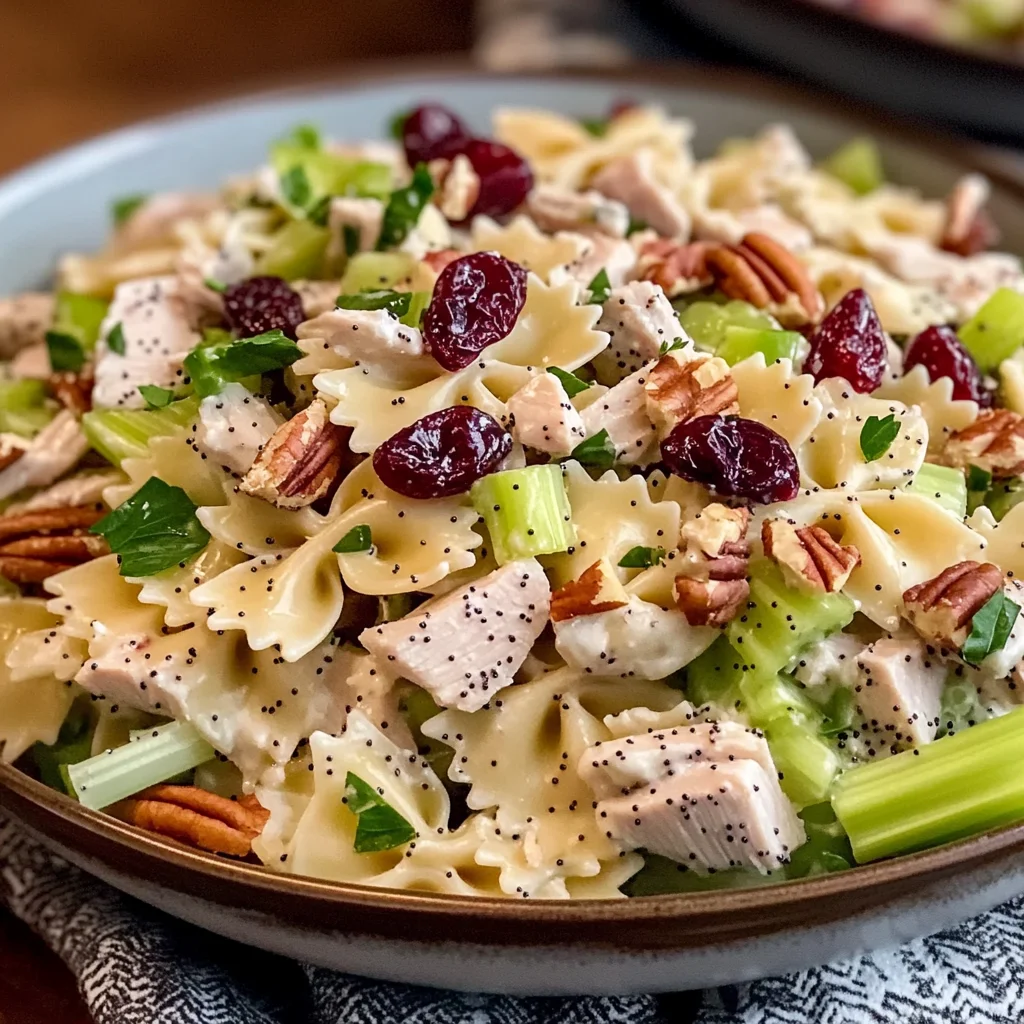 Bow-Tie Cranberry Pasta Salad