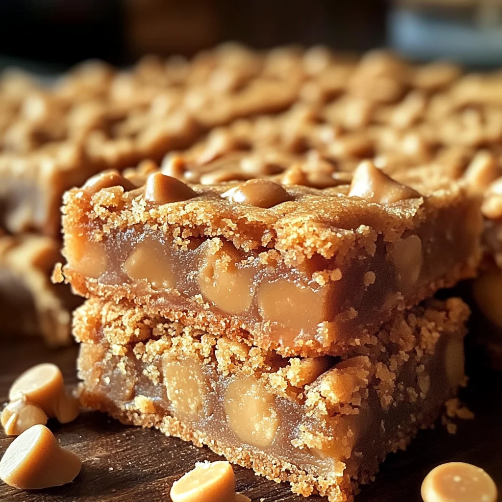 Butterscotch Toffee Cookie Bars