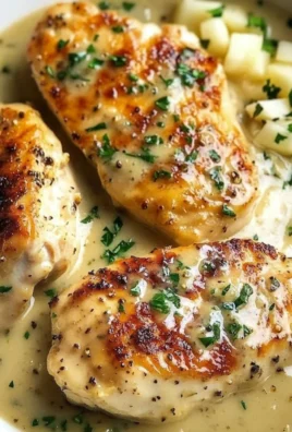 Chicken in White apple vinegar Sauce