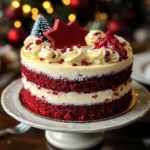 Christmas Red Velvet Cheesecake Recipe
