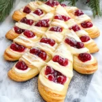 Christmas Tree Cream Cheese Danish