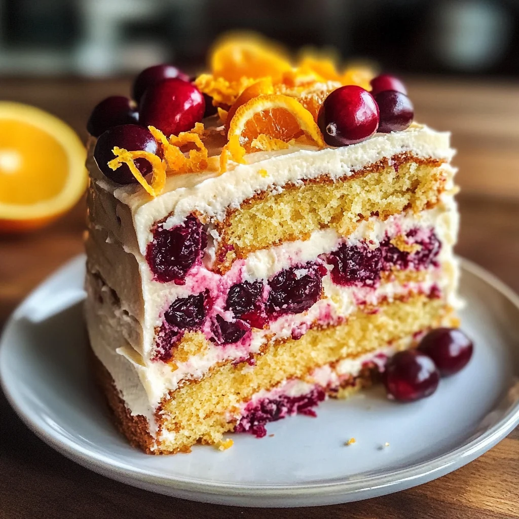 Cranberry Orange Cake