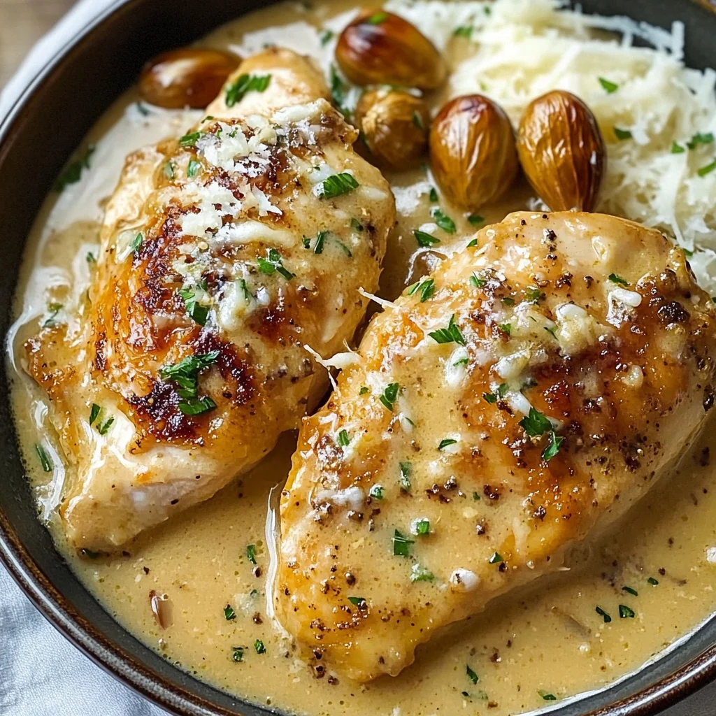 Creamy Garlic Chicken