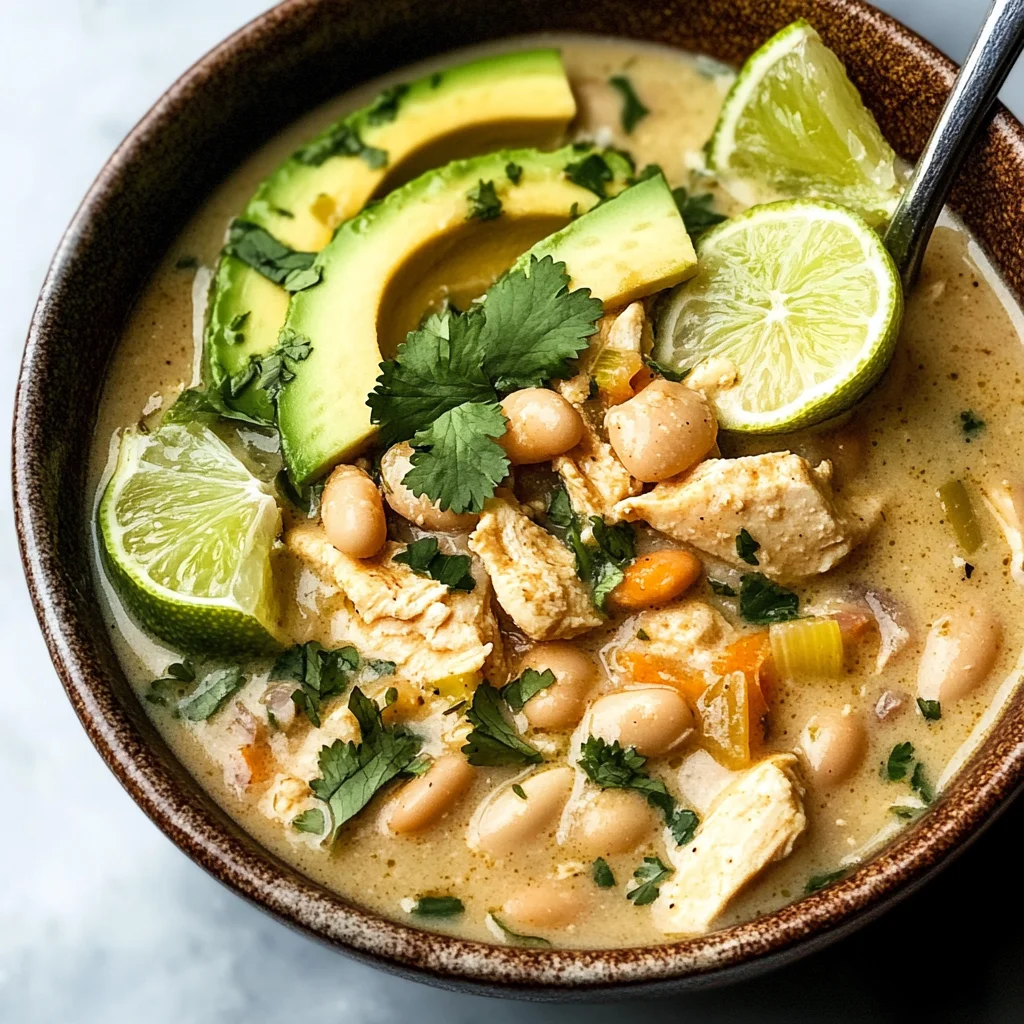 Creamy White Chicken Chili