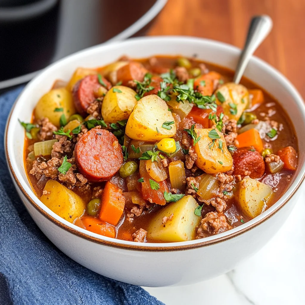 Crockpot Texas Cowboy Stew