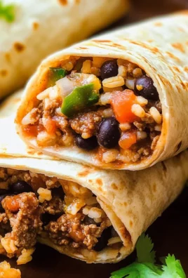 Easy Beef Burritos {30 Minute Recipe}
