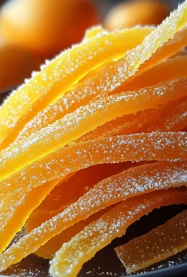 Easy Candied Orange Peel