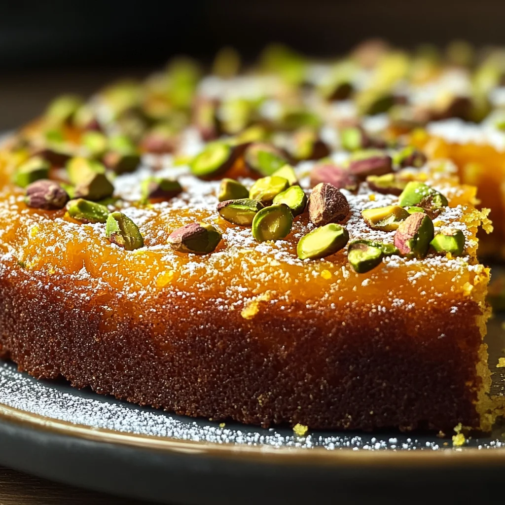 Flourless Orange, Pistachio, and Almond Cake