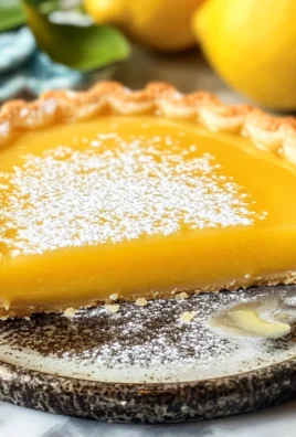 French Lemon Tart W/ Lemon Curd
