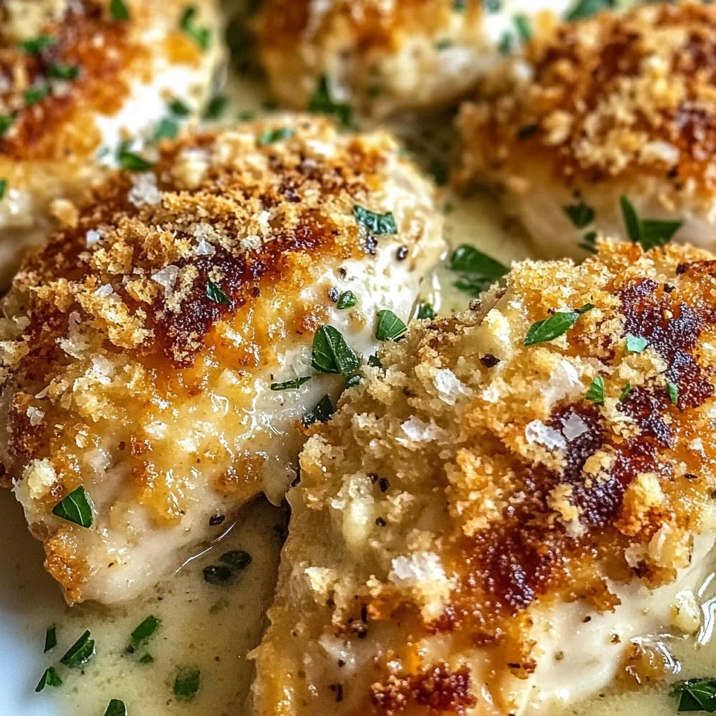 Garlic Parmesan Chicken Bake