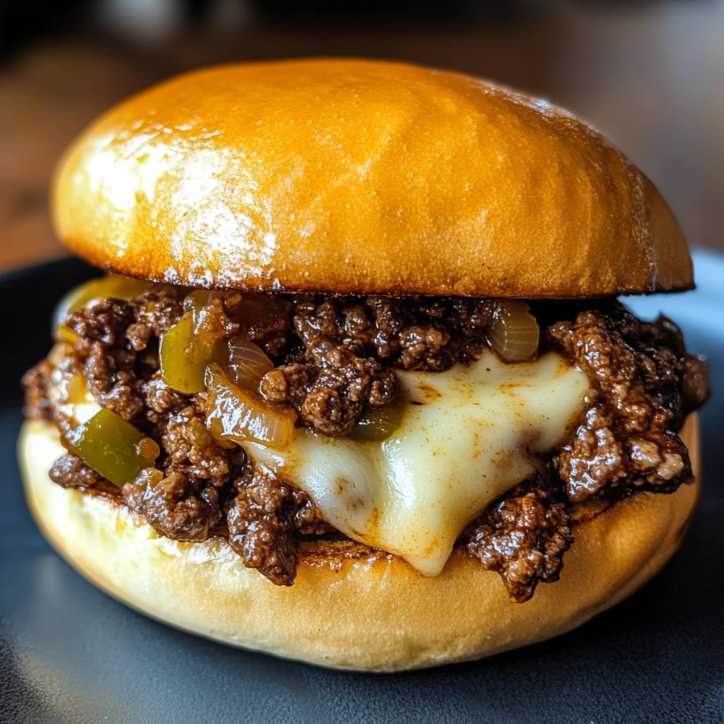 Gordon Ramsay Philly Cheesesteak Sloppy Joes (Ava-Style)