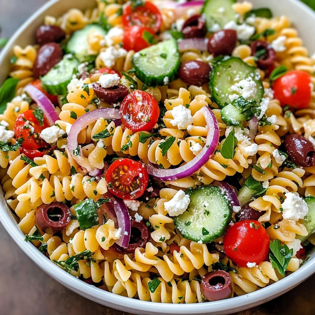 Greek Pasta Salad