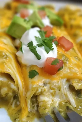 Green Chili Chicken Enchiladas Recipe