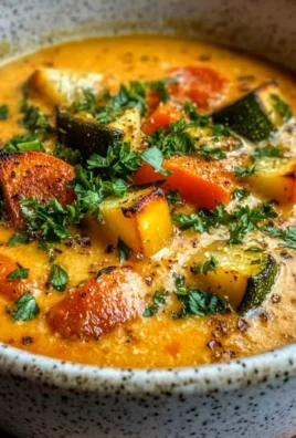Irresistible Roasted Veggie Soup