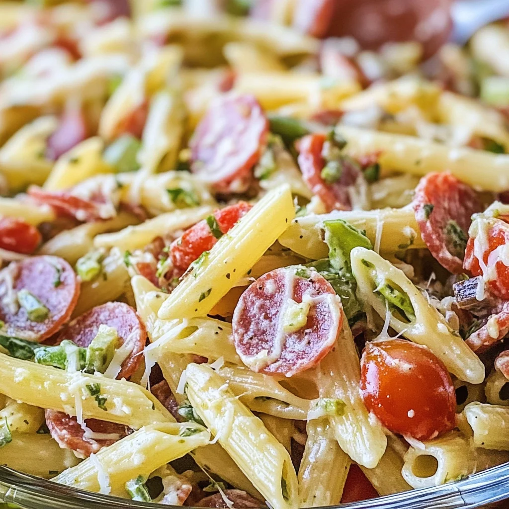 Italian Grinder Pasta Salad